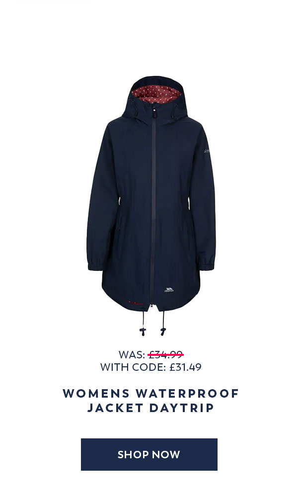Womens Waterproof Jacket Daytrip