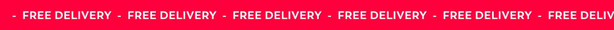 Free Delivery on Orders Over £20