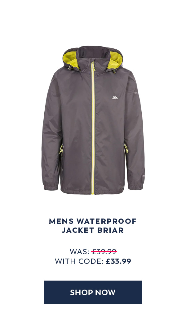 Mens Waterproof Jacket Briar