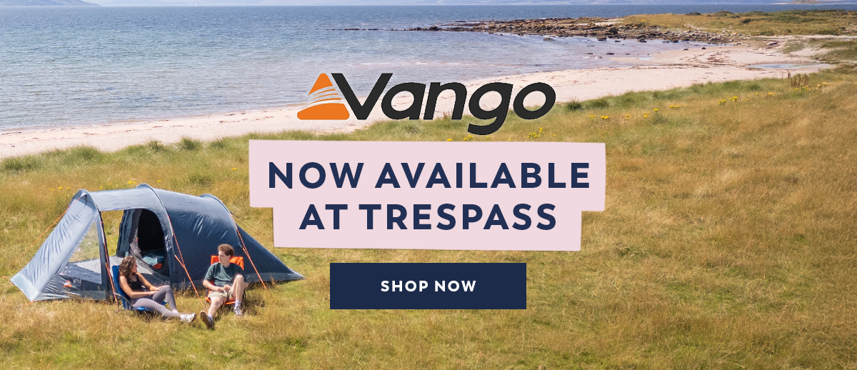 Vango Now Available at Trespass - Shop Now