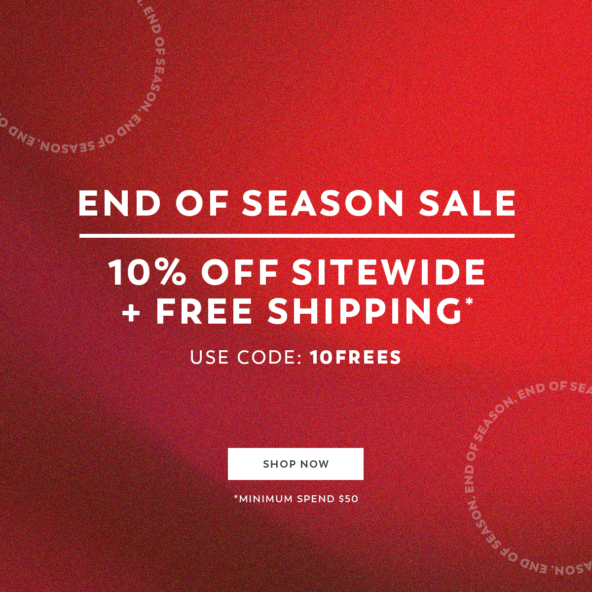 10% Off Sitewide + Free Shipping - Use Code: 10FREES