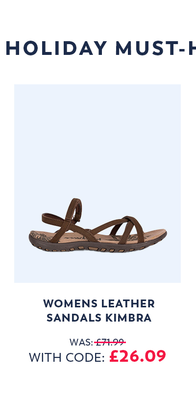 Womens Leather Sandals Kimbra