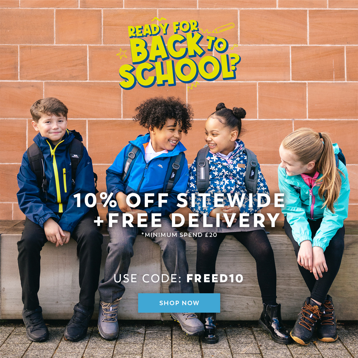 10% Off + Free Delivery - Use Code: FREED10