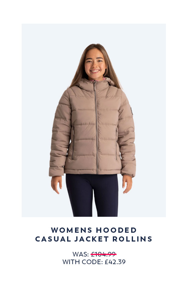 Womens Hooded Casual Jacket Rollins