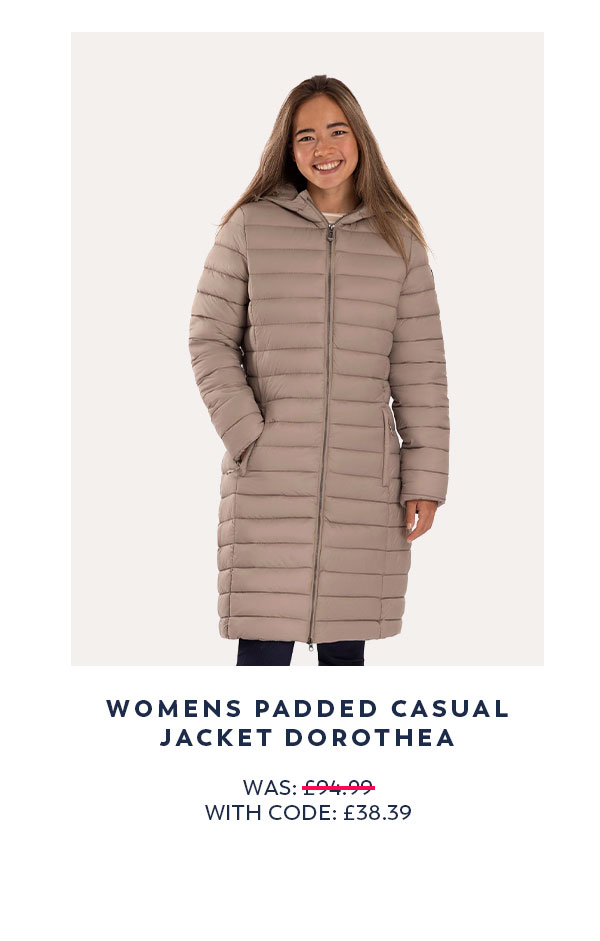 Womens Padded Casual Jacket Dorothea