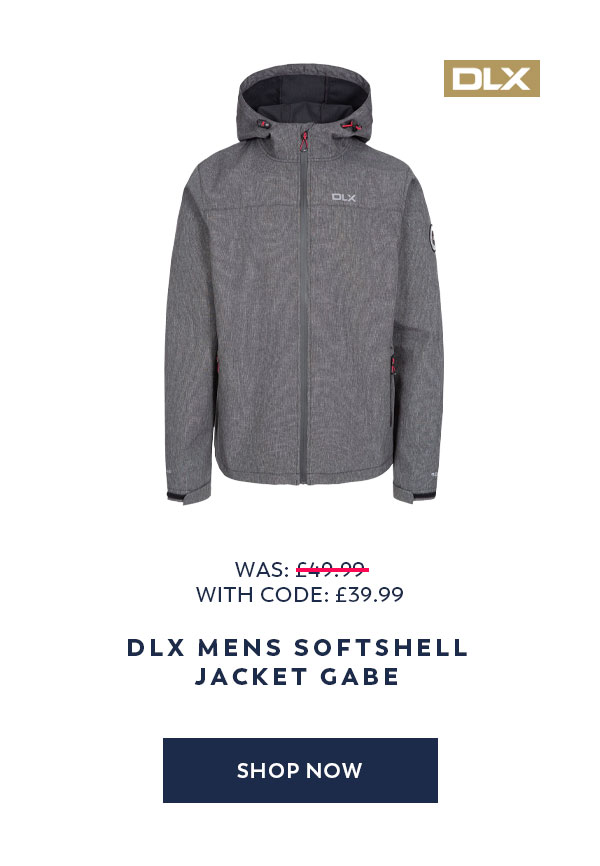 DLX Mens Softshell Jacket Gabe