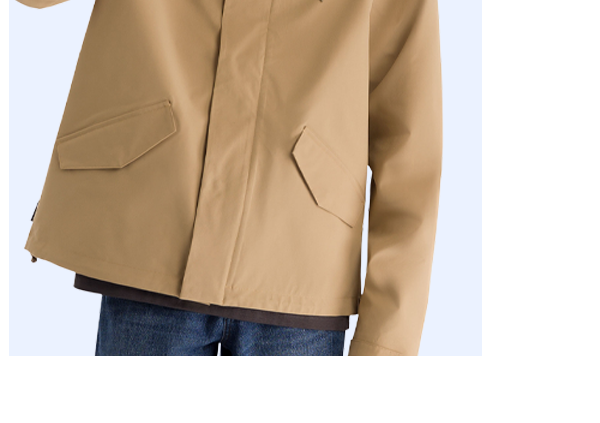 Mens Hooded Waterproof Jacket Clachan