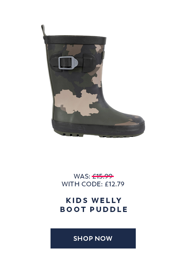 Kids Welly Boot Puddle