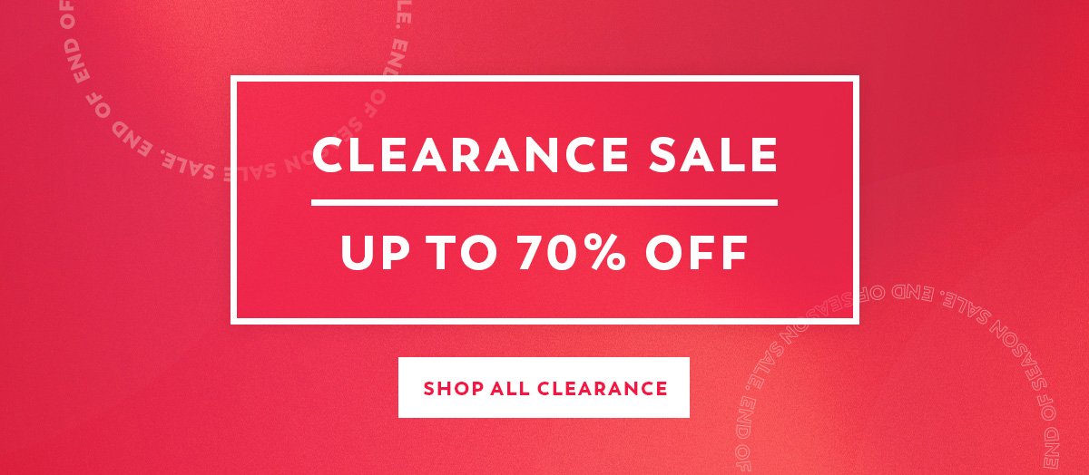 Clearance Sale - Up to 70% Off - Shop All Clearance