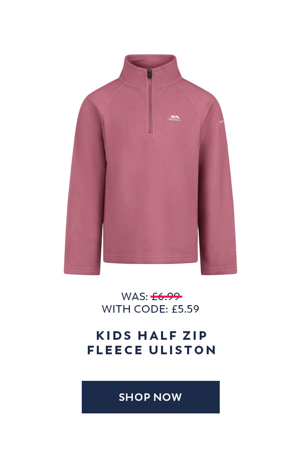 Kids Half Zip Fleece Uliston