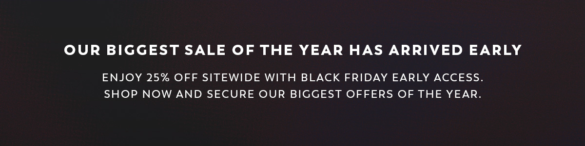 Our Biggest Sale Of The Year Has Arrived Early
