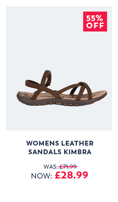Womens Leather Sandals Kimbra