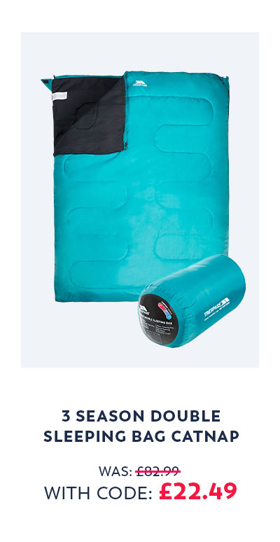 3 Season Double Sleeping Bag Catnap