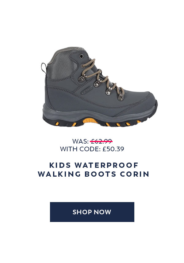 Kids Waterproof Walking Boots Corin