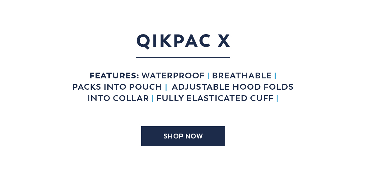 Qikpac X - Shop Now