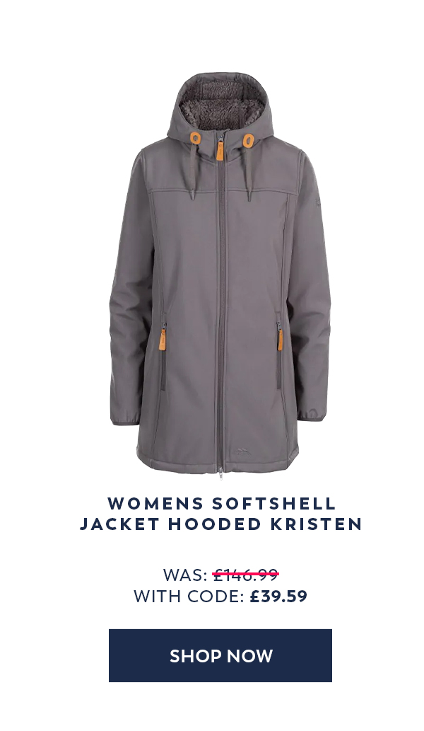Womens Softshell Jacket Hooded Kristen