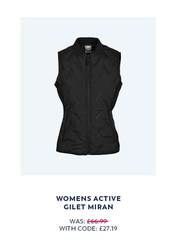 Womens Active Gilet Miran