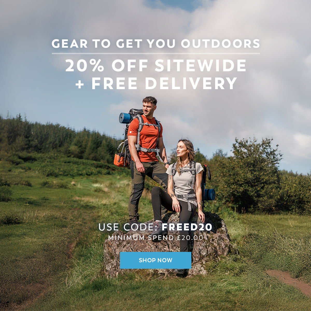 20% Off + Free Delivery - Use Code: FREED20