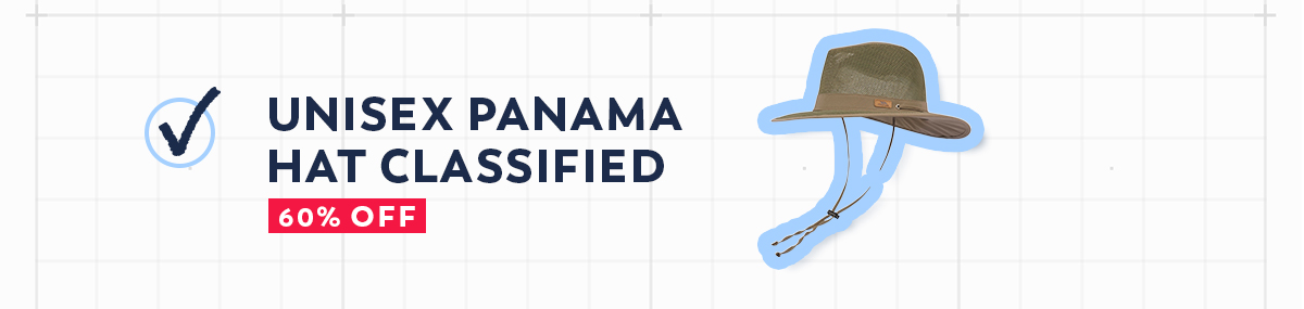 Unisex Panama Hat Classified
