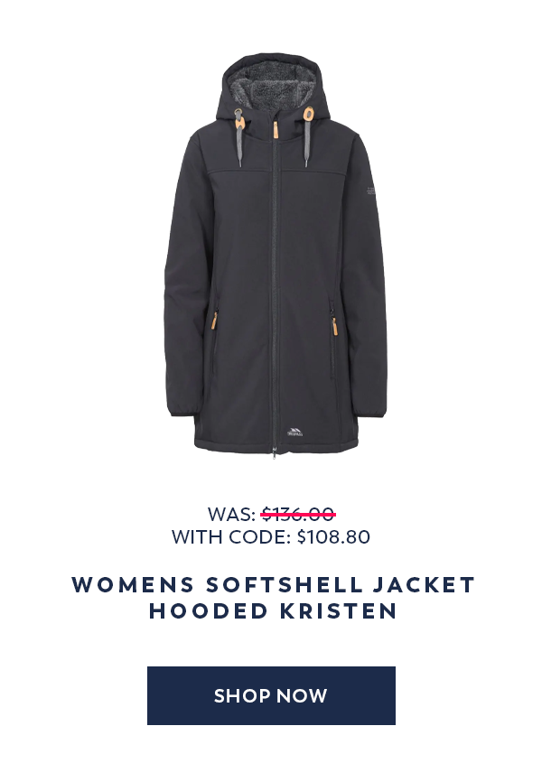 Womens Softshell Jacket Hooded Kristen