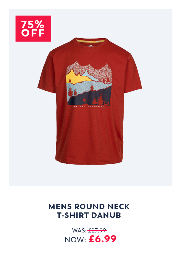 Mens Round Neck T-Shirt Danub