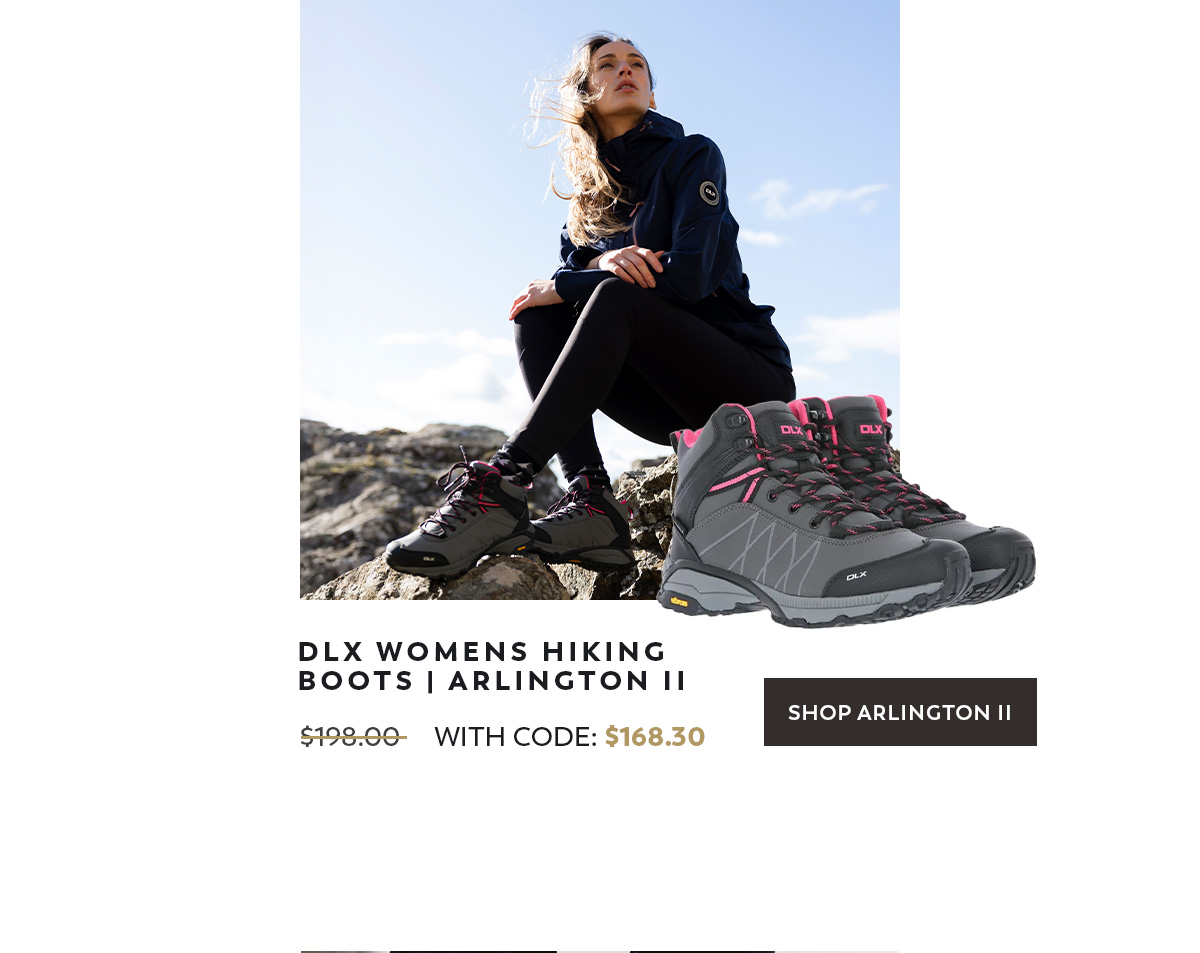 DLX Womens Hiking Boots Arlington II