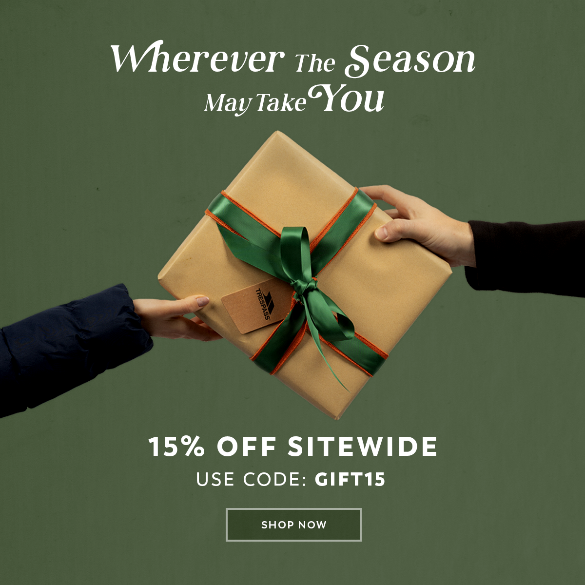 15% Off Sitewide - Use Code: GIFT15