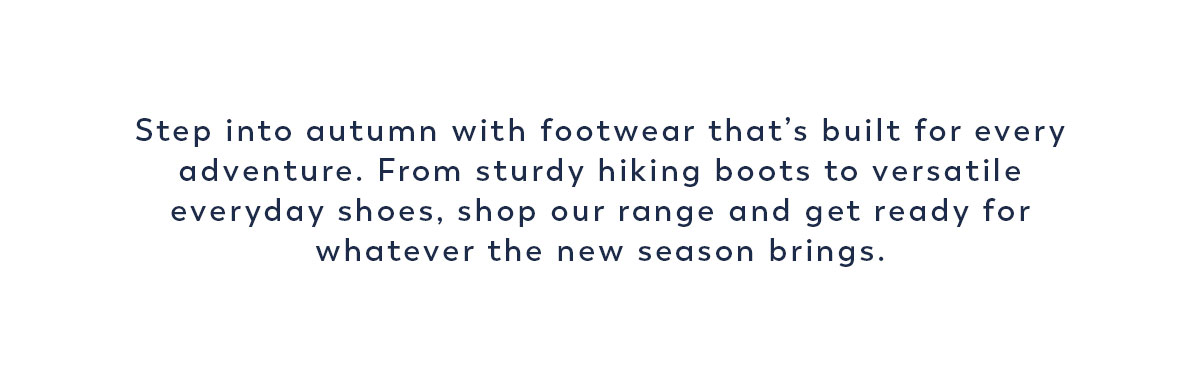 Step into autumn