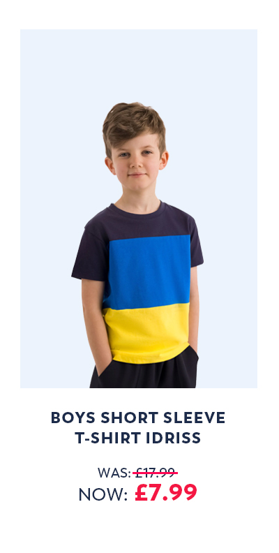 Boys Short Sleeves T-Shirt Idriss