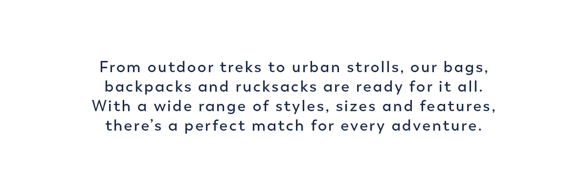 From outdoor treks to urban strolls