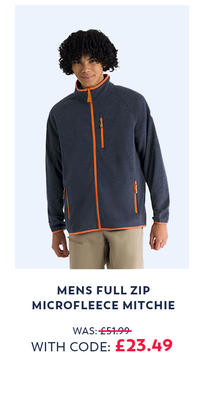 Mens Full Zip Microfleece Mitchie