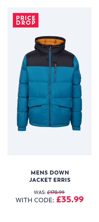 Mens Down Jacket Erris