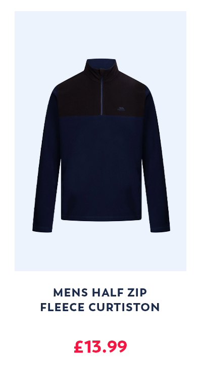 Mens Half Zip Fleece Curtiston