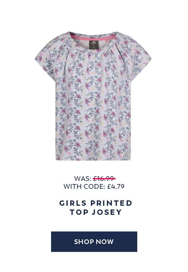Girls Printed Top Josey