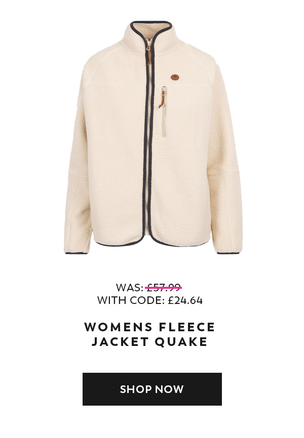 Womens Fleece Jacket Quake