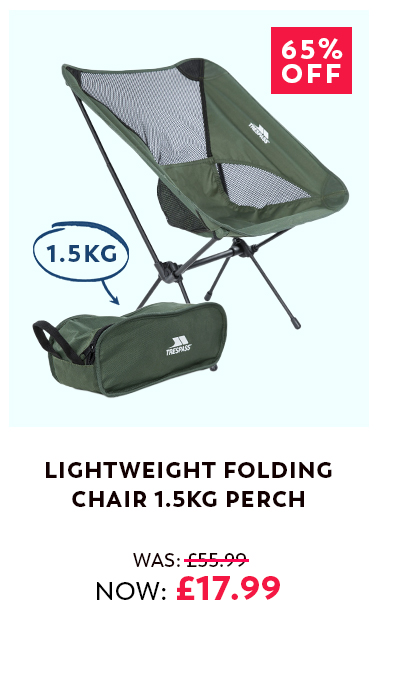 Lightweight Folding Chair 1.5kg Perch
