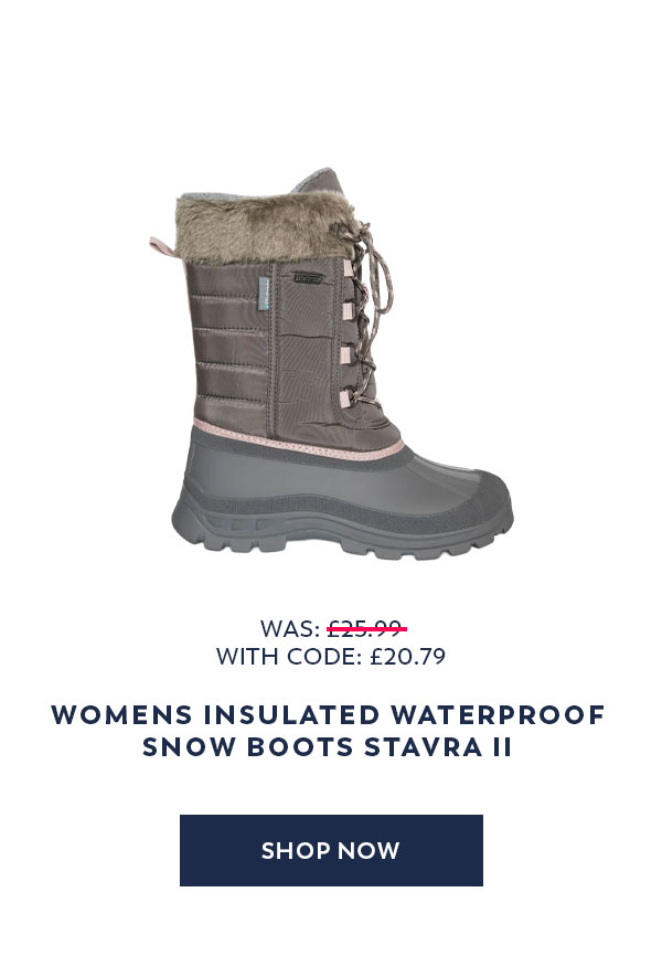 Womens Insulated Waterproof Snow Boots Stavra II