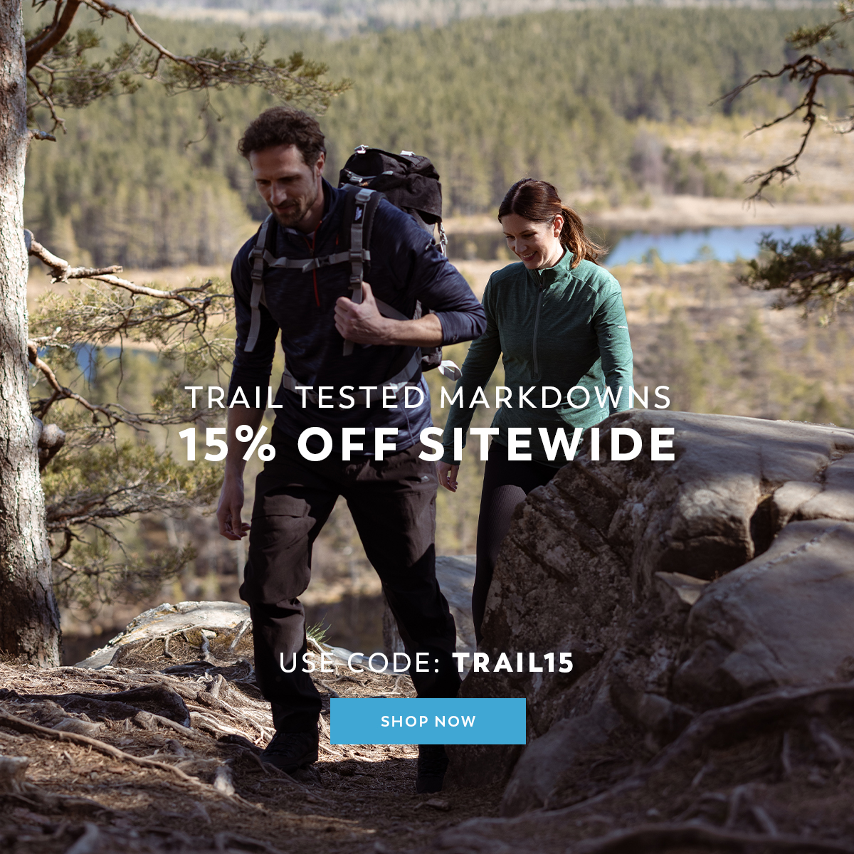15% Off Sitewide - Use Code: TRAIL15