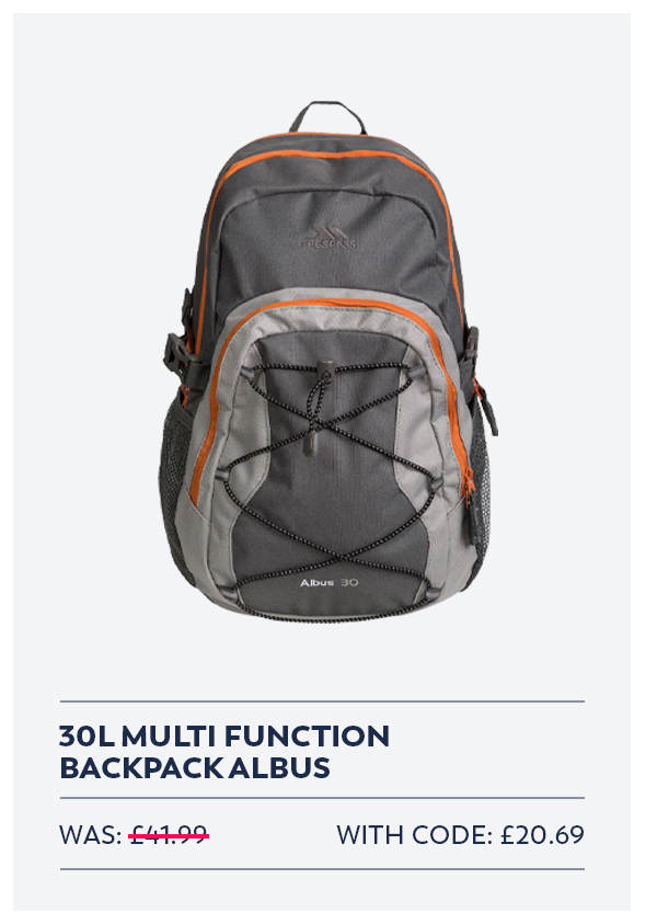 30L Multi Function Backpack Albus
