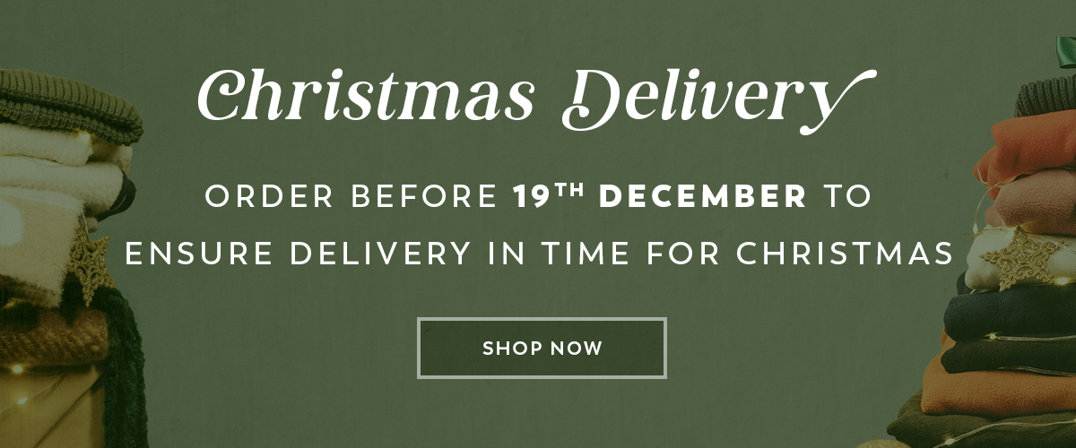 Order before 19th December to ensure delivery in time for Christmas
