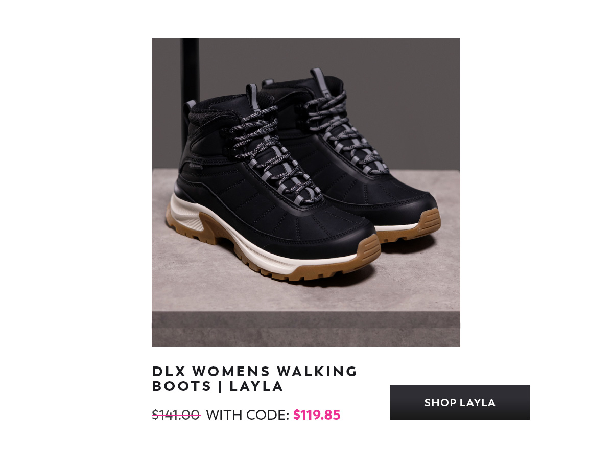 DLX Womens Walking Boots Layla
