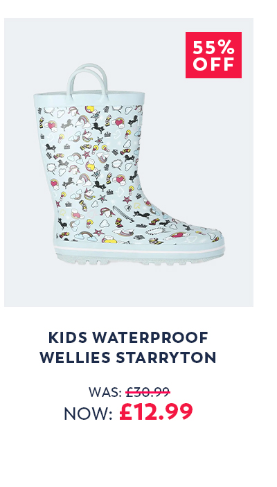 Kids Waterproof Wellies Starryton
