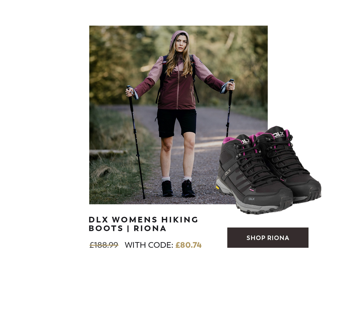 DLX Womens Hiking Boots Riona