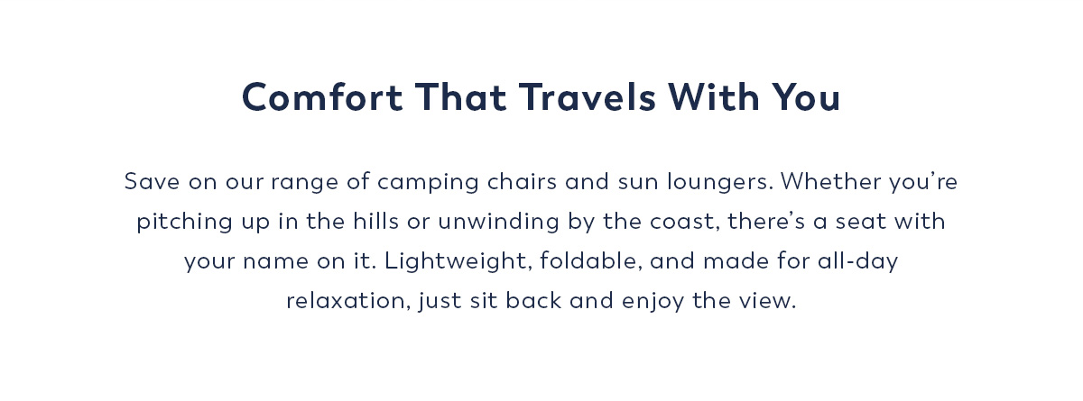 Comfort That Travels With You