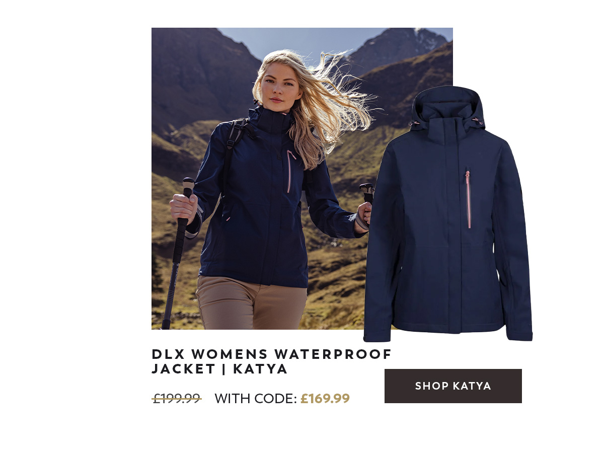 DLX Womens Waterproof Jacket Katya