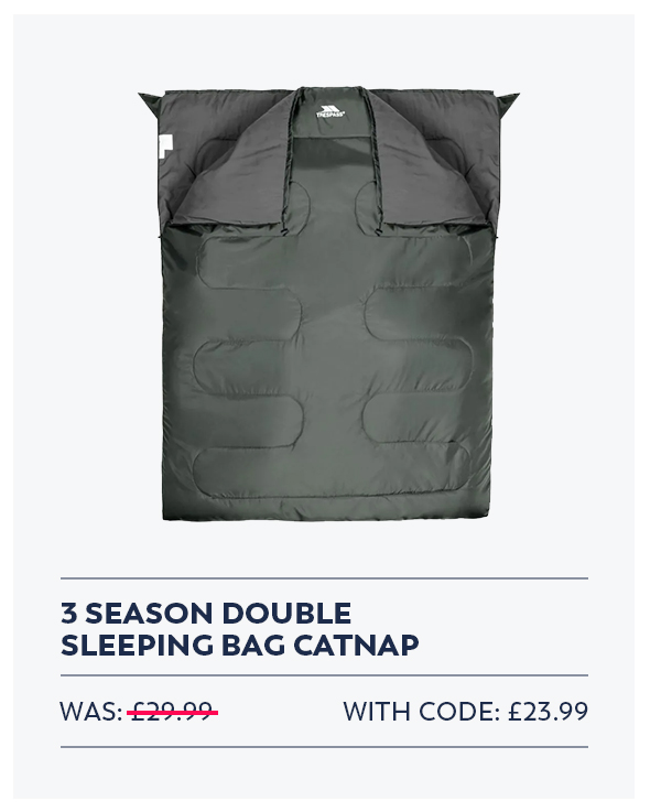  3 Season Double Sleeping Bag Catnap