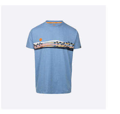Mens Casual Short Sleeve T-Shirt Marmion
