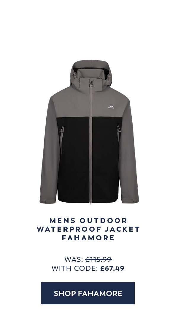 Men's Outdoor Waterproof Jacket Fahamore