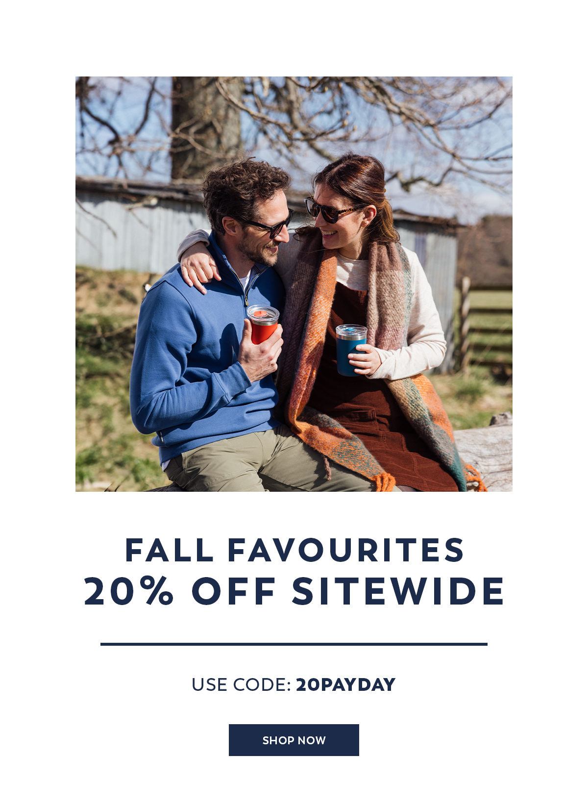 20% Off Sitewide - Use Code: 20PAYDAY