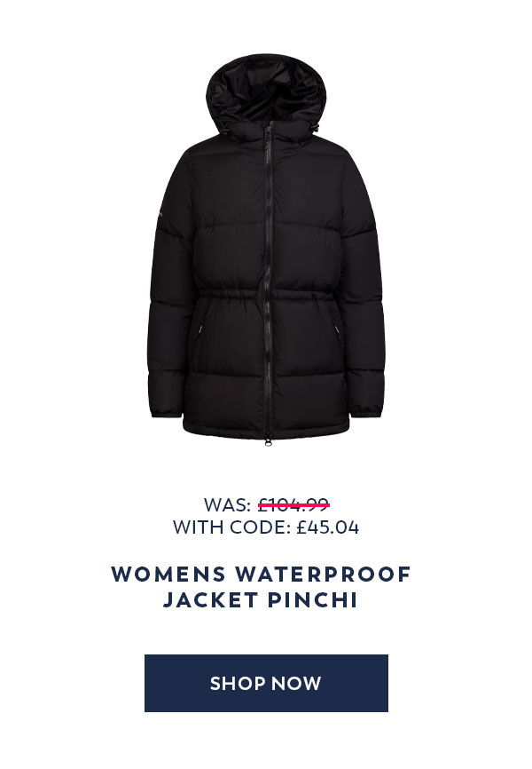 Womens Waterproof Jacket Pinchi
